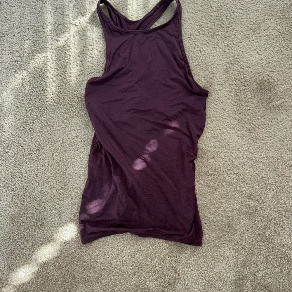 lululemon athletica Dark Purple Tank Top